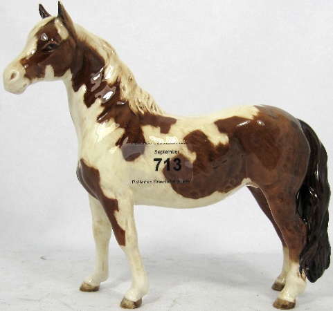 Beswick Model of Skewbald Pinto 158074