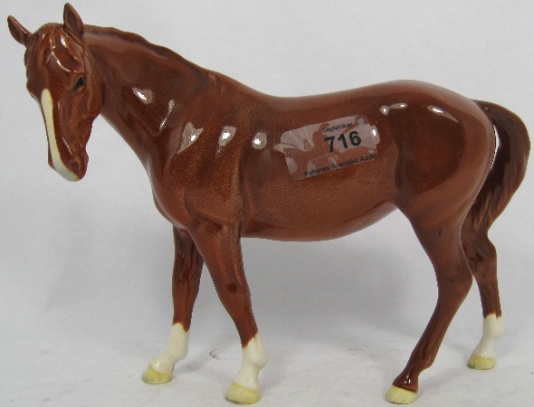 Beswick Model of Chestnut Mare 158077