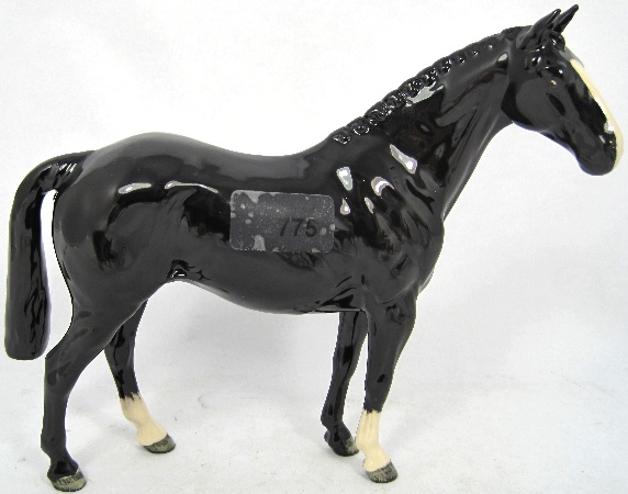 Beswick The Black Hunter Horse 1580ab