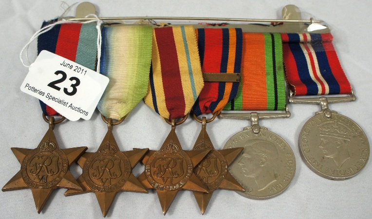 A Group of Second World War Medals 1580c3