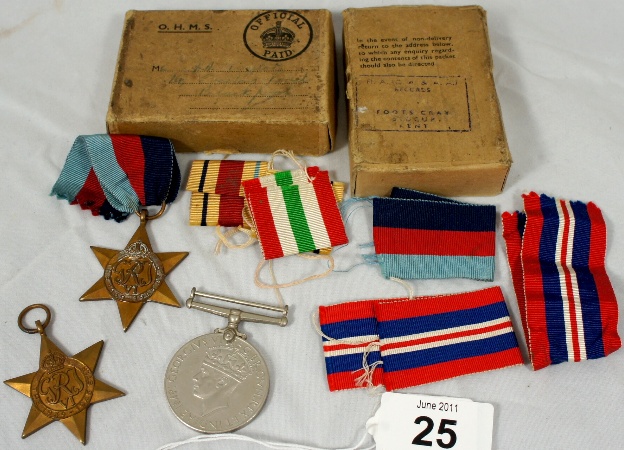 Second World War Medals Two 1939-45