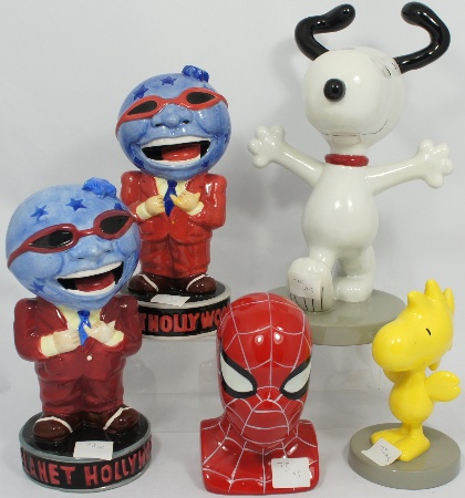 USA Made Snoopy and Woodstock Spiderman 1580e2