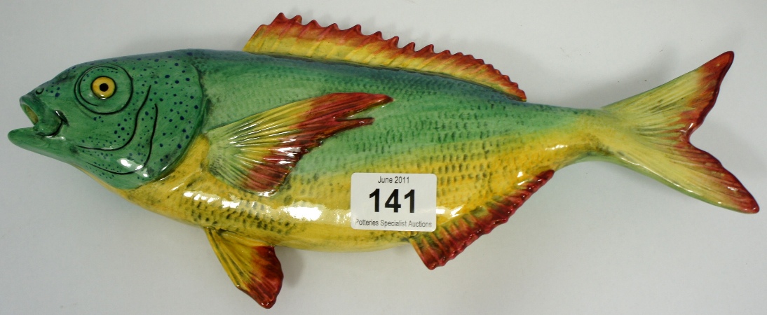 Minton Majolica Model of a Fish 15811c
