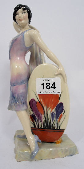 Carltonware figure Clarice Cliffe The