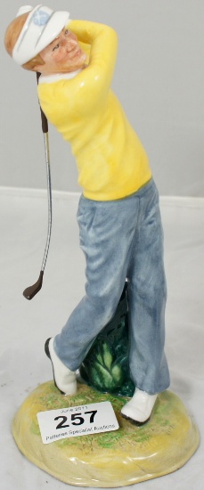 Royal Doulton Figure Teeing Off