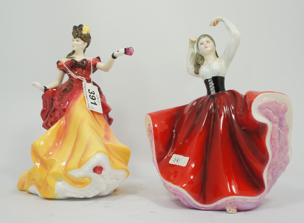 Royal Doulton Figures Belle HN3703 1581e2