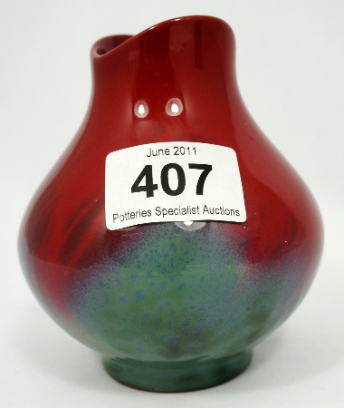 Royal Doulton Flambe Veined Vase 1581f0