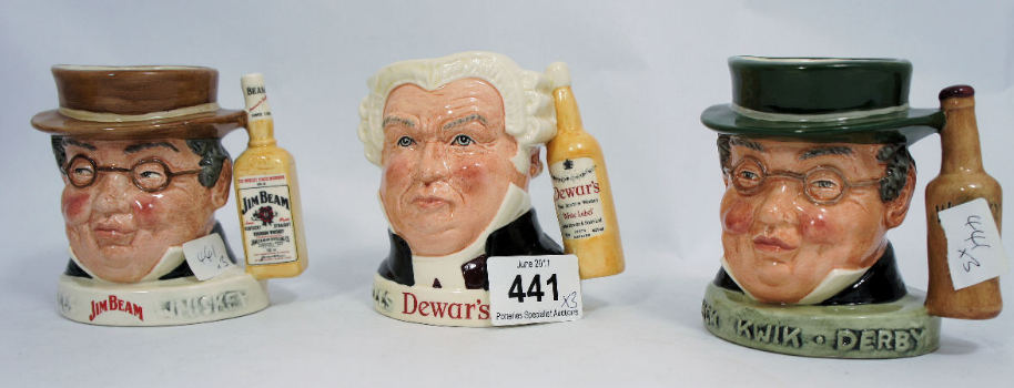 Royal Doulton small character jugs