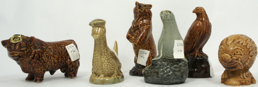 A collection of Beswick Small Whisky 158255