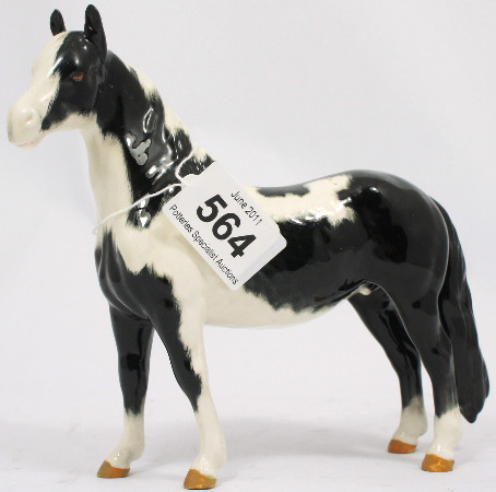 Beswick Piebald Pinto Pony 1373