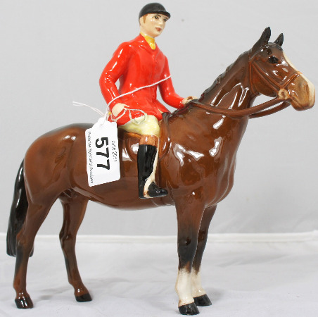 Beswick Huntsman on Standing Horse 15827a