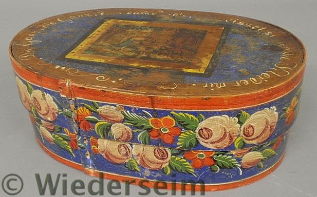 Continental painted bride s box 1582d7