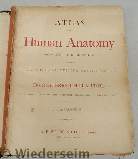 Large book Atlas of Human Anatomy