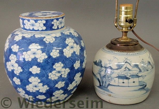 Two Chinese porcelain ginger jars 158318