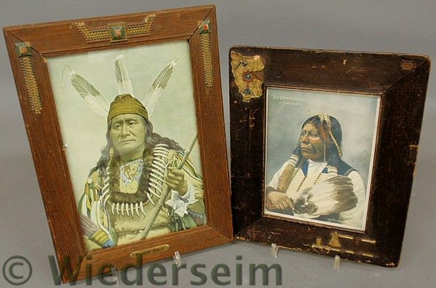 Two American Indian chief prints 158321