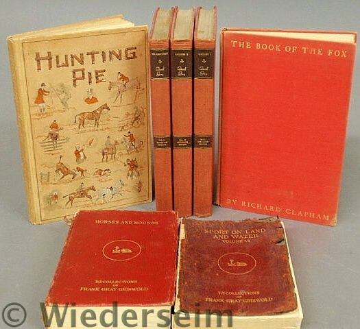 Six foxhunting books- David Gray's