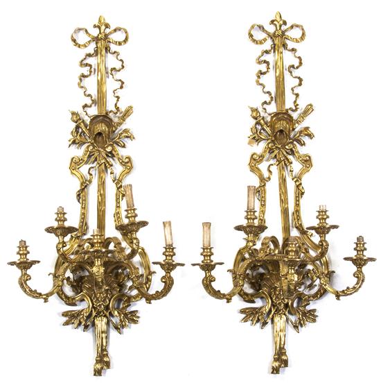 A Pair of Louis XVI Style Gilt 155cc7