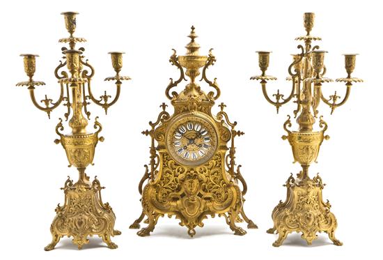 A French Neoclassical Gilt Bronze