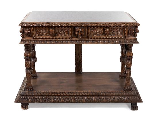 A Renaissance Revival Carved Server 155d41