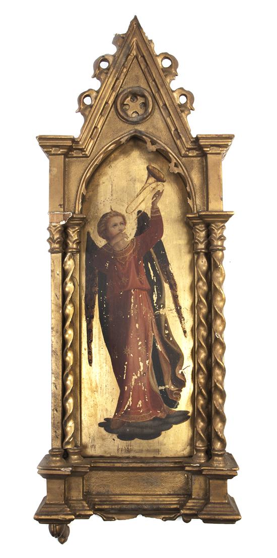 An Italian Ecclesiastical Painting depicting
