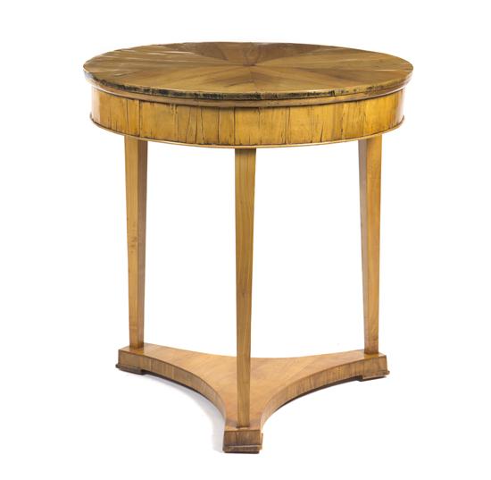  A Biedermeier Occasional Table 155d70