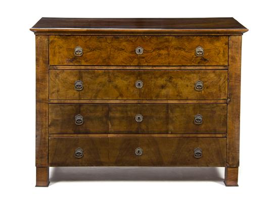 A Continental Burlwood Chest of 155d71