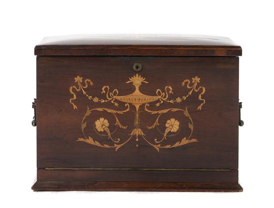 *A Continental Marquetry Decorated
