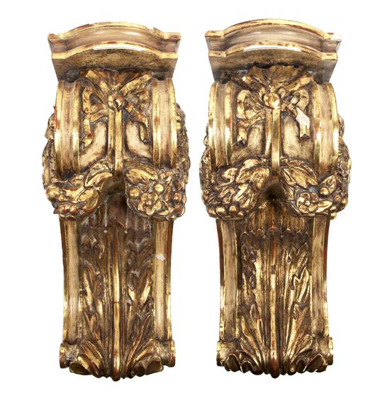 A Pair of Continental Giltwood 155dae