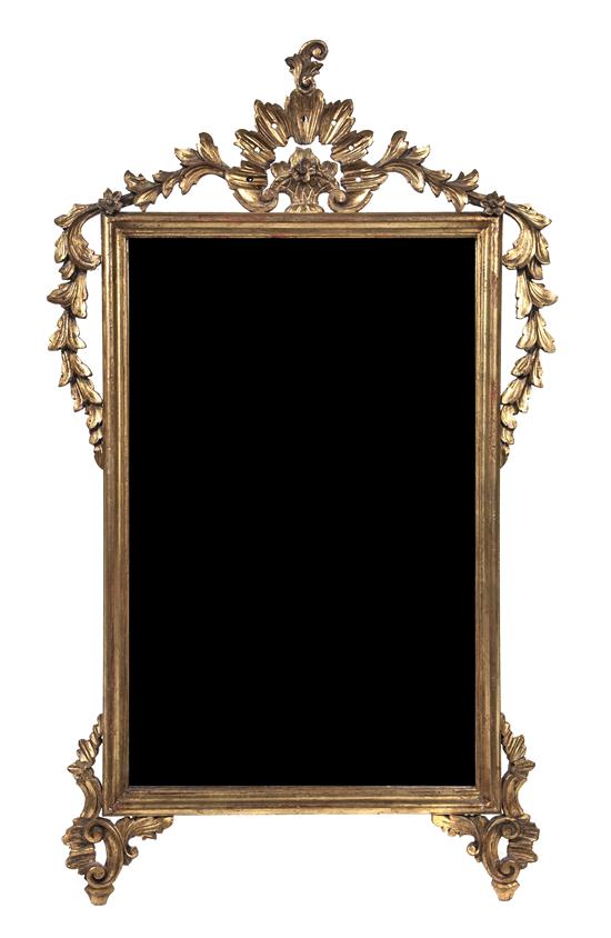 An Italian Carved Giltwood Mirror 155dc0