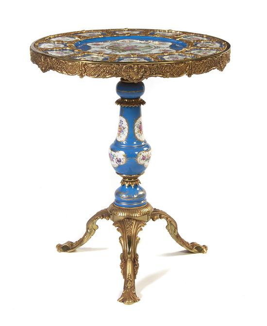 A Sevres Style Gilt Metal Mounted 155dcf