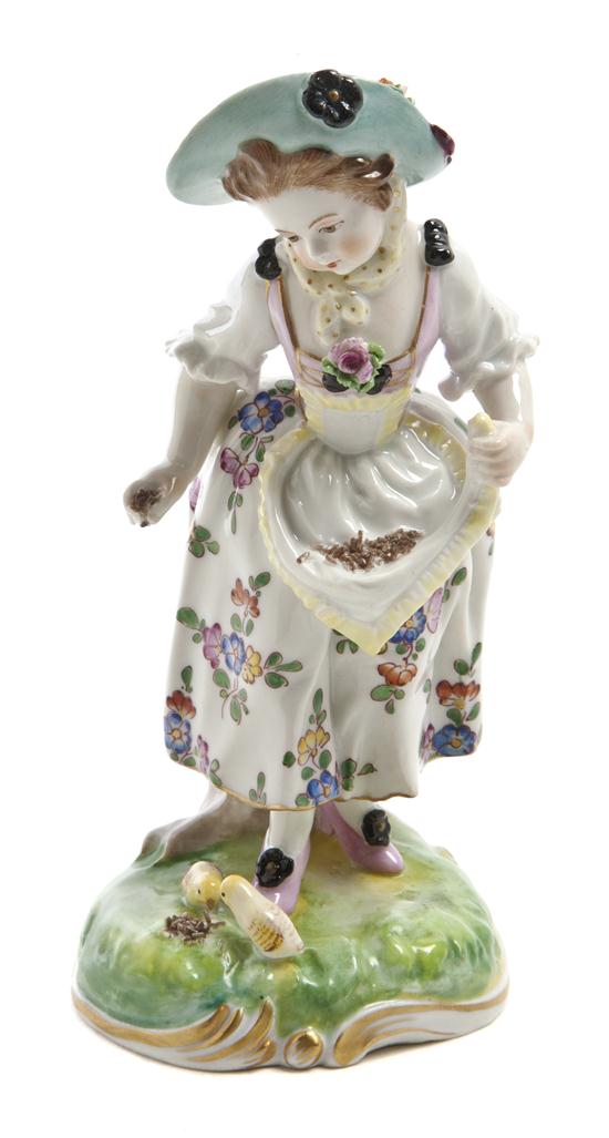 *A Continental Porcelain Figure