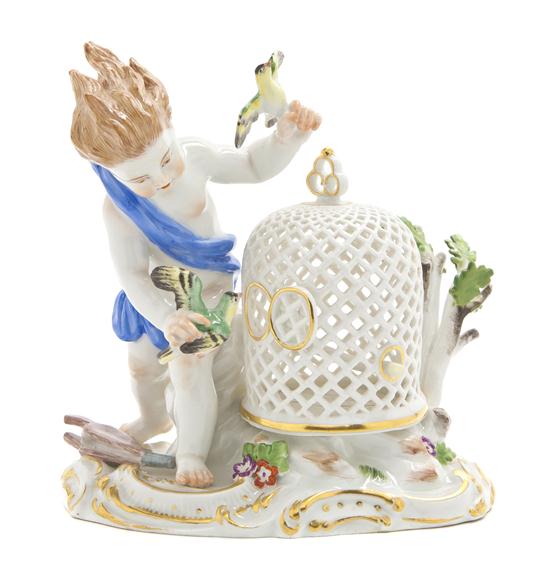 A Meissen Porcelain Figural Group 155e01