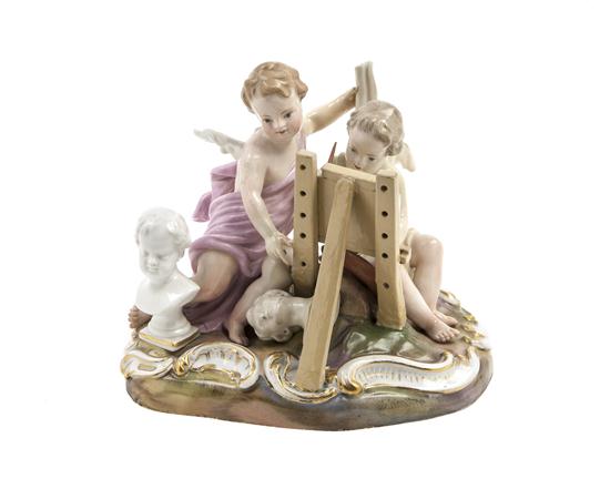  A Meissen Porcelain Figural Group 155e0c