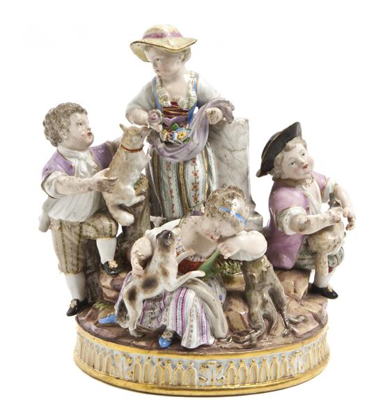  A Meissen Porcelain Figural Group 155e1b