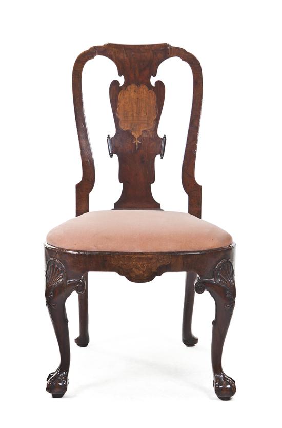 *A George II Walnut Side Chair