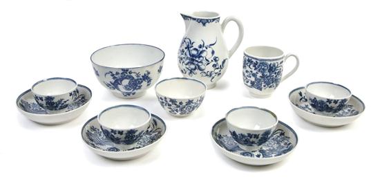 A Collection of Six Dr. Wall Cups
