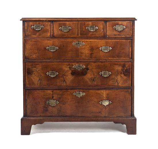 A George III Walnut Chest of Drawers 155e9f