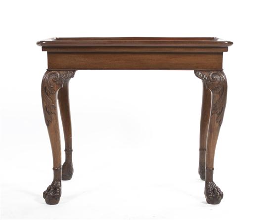  A George III Walnut Tray Table 155ea6