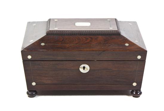 A Regency Rosewood and Mother of Pearl 155ecc