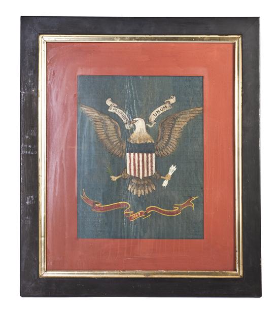  An American Painted Panel depicting 155eef