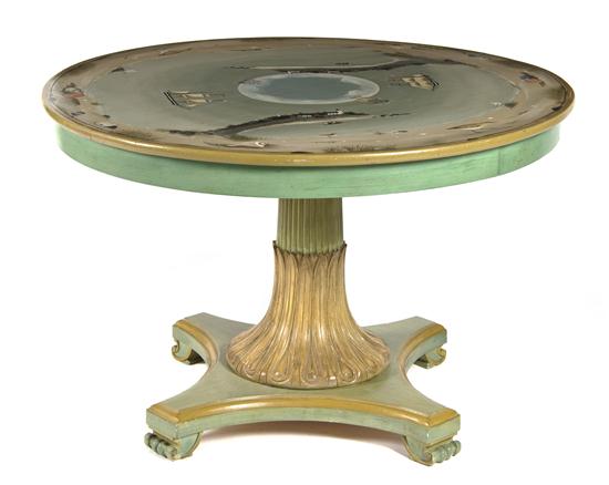 *A Regency Style Painted Table