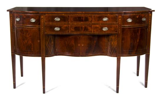 An American Federal Mahogany Sideboard 155ef2