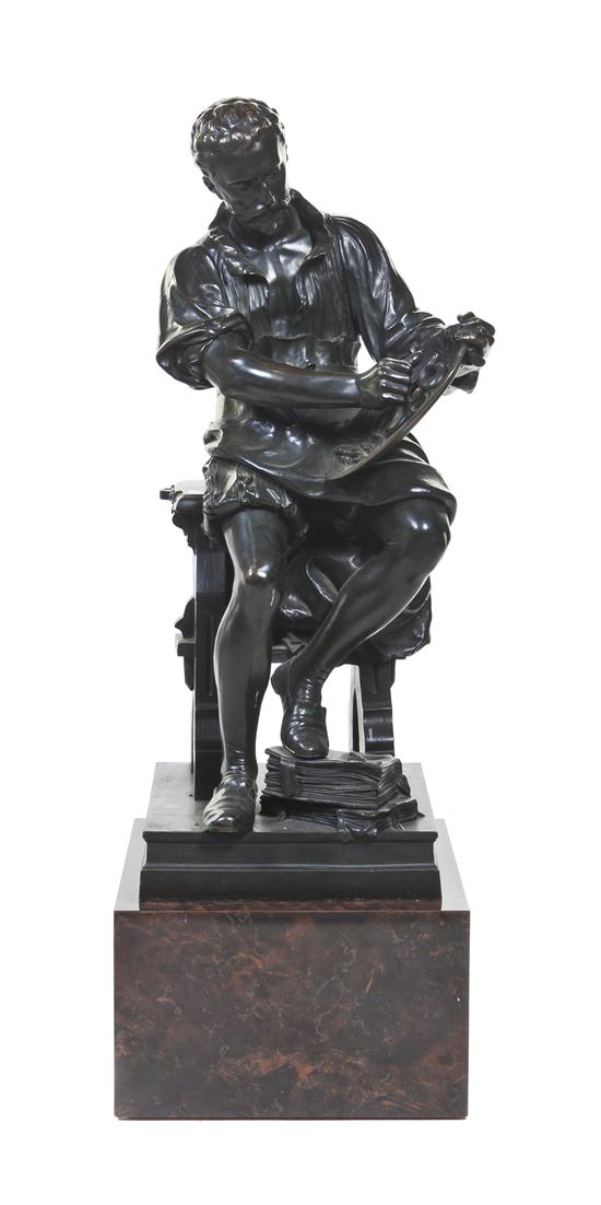  A French Bronze Figure Louis Ernest 155f38