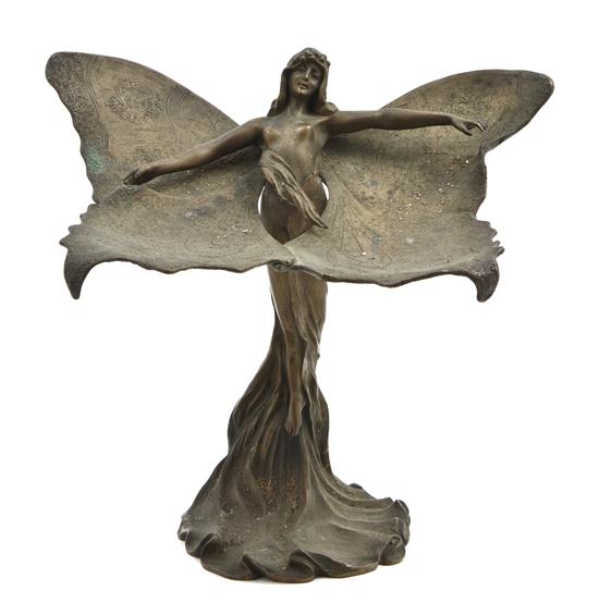 A French Art Nouveau Bronze Figure 155f39