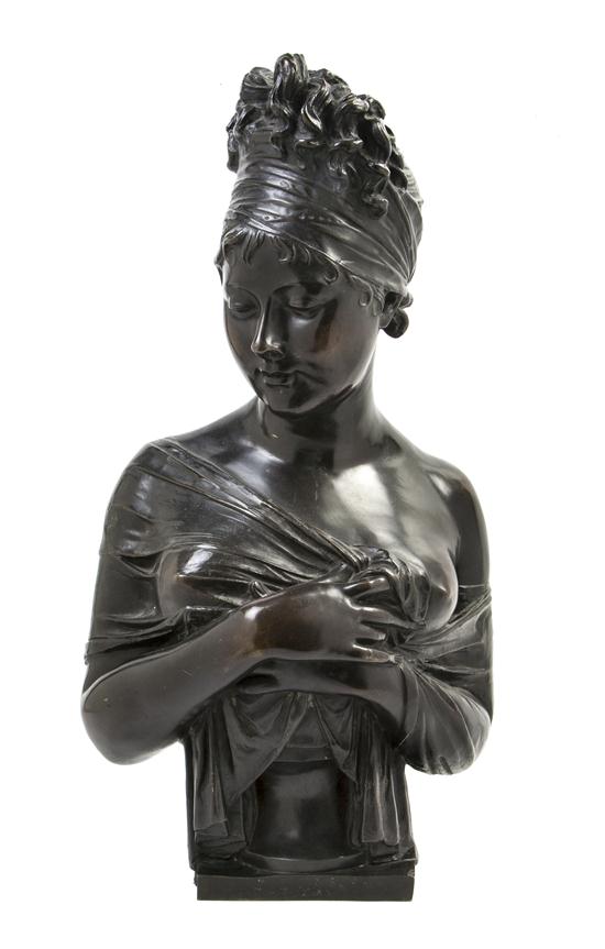 A Continental Bronze Bust depicting 155f51