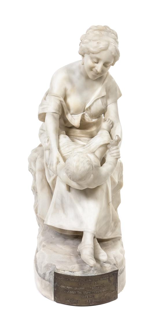 An Italian Marble Sculpture depicting 155f65