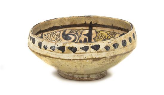 A Nishapur Pottery Bowl 10th century