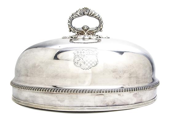 *An Sheffield Plate Cloche Matthew Boulton