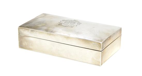  An English Silver Box Thomas Wallis 155fe8