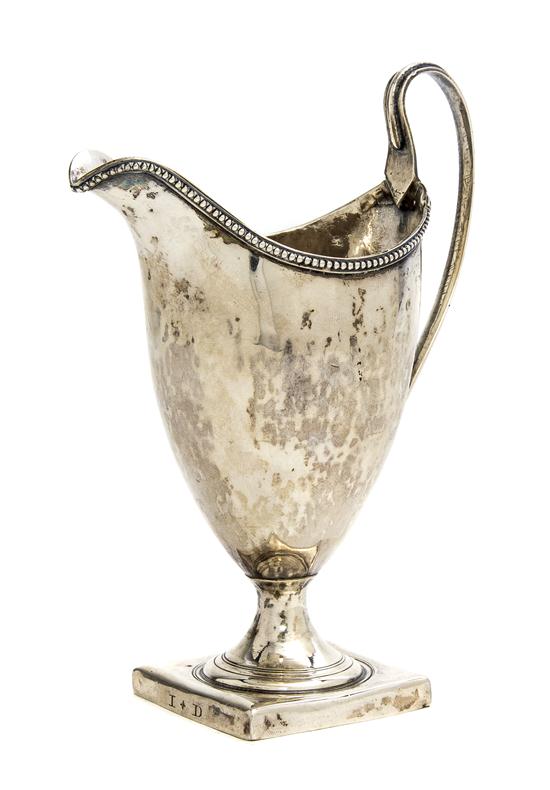 An English Silver Creamer Peter 155fe0